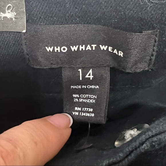 Who What Wear Button Hem Ankle Pants NWT - Picture 5 of 7
